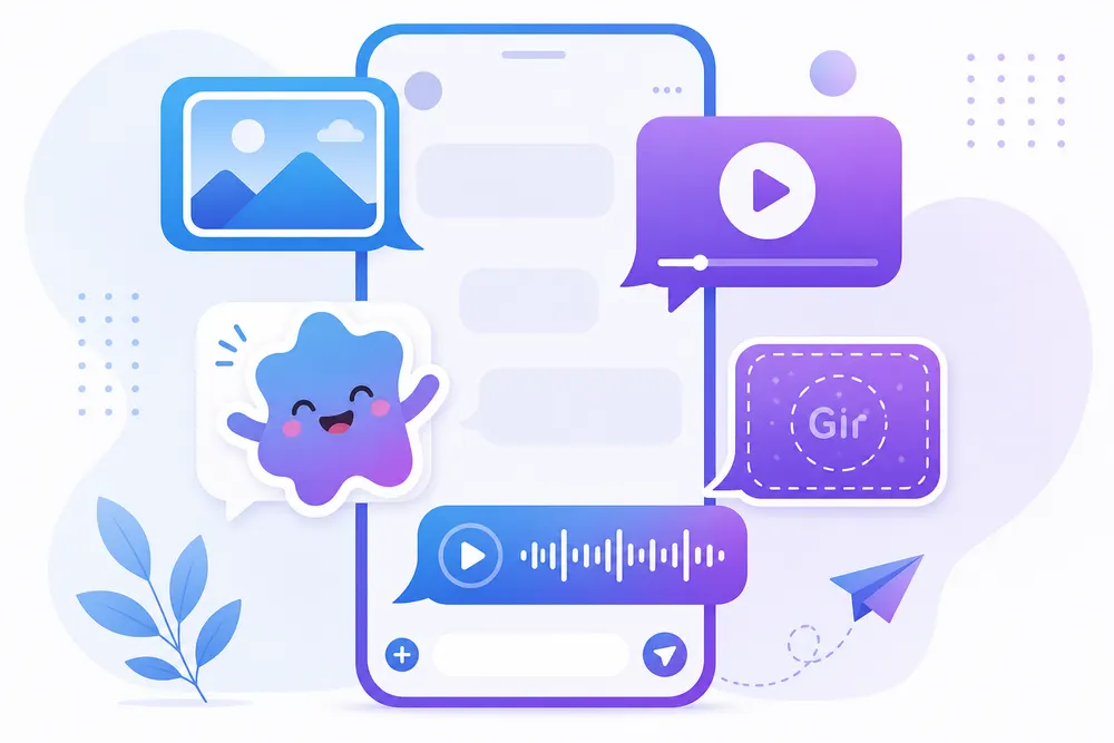 Telegram Sticker und Custom Emojis installieren